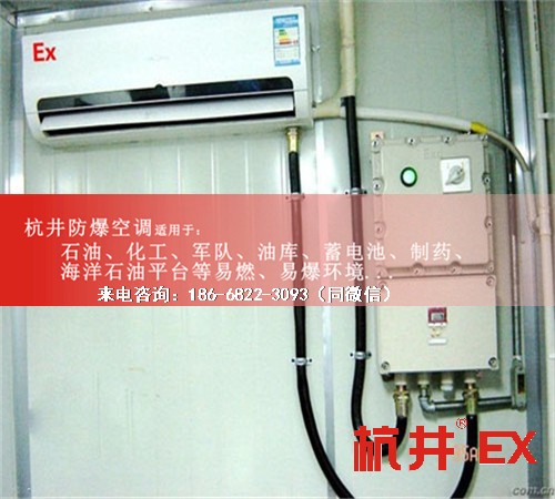 IIAIIB類性氣體倉庫防爆空調(diào)機案例圖